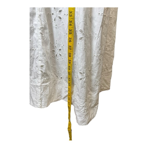 NWOT Free People Primavera Cotton Eyelet Midi Sundress.  Size L - Picture 11 of 15